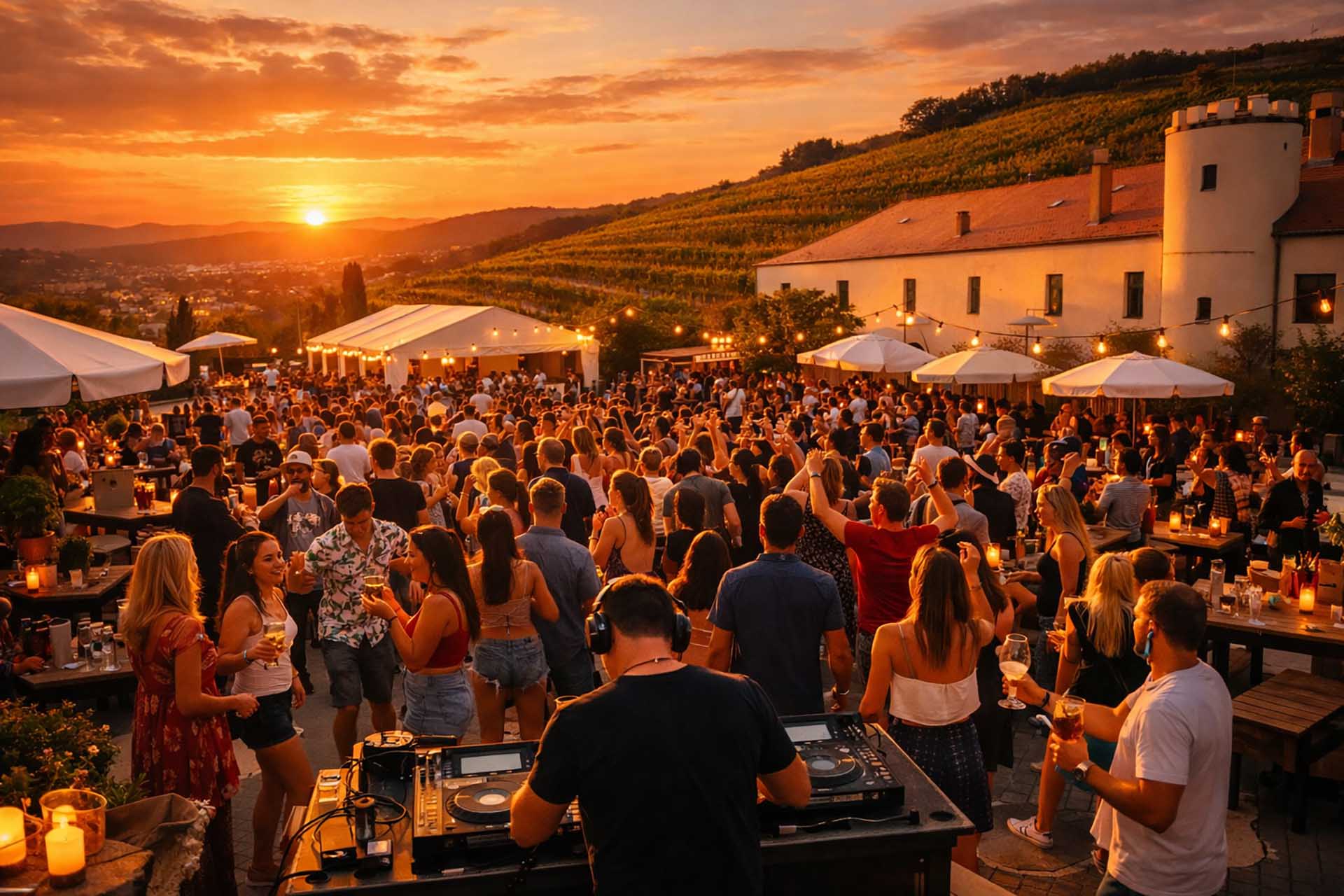 Naplemente, panoráma és house vibe – jön a Be Massive Horizon Pécs