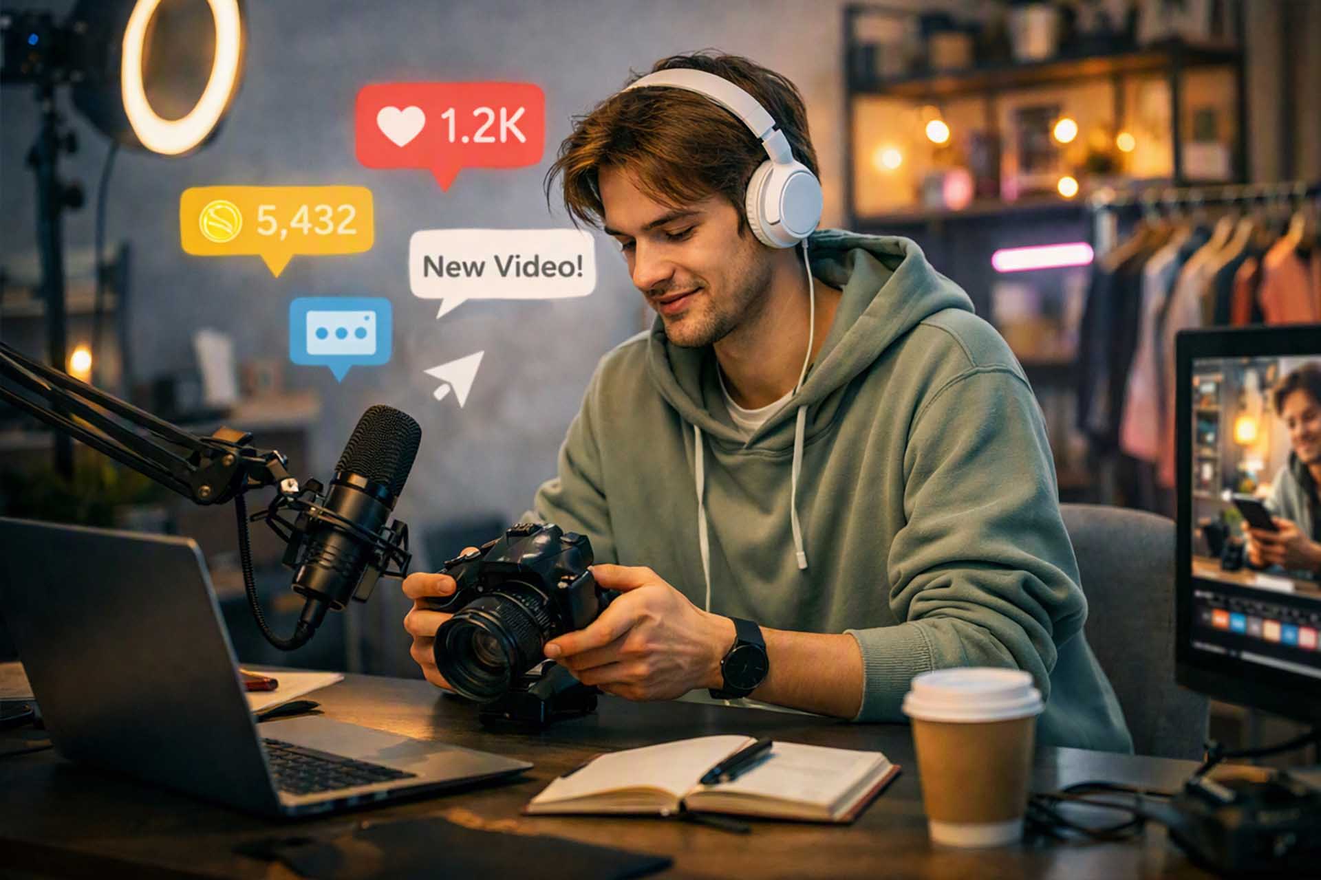 A tartalomgyártás és az influenszer-kultúra valósága